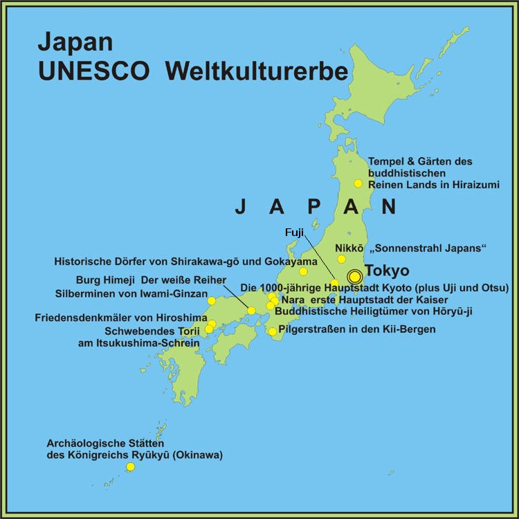 UNESCO-Weltkulturerbe in Japan