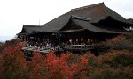 Kiyomizudera – der ehrwürdige Tempel ist auf einer gewaltigen Holzterrasse am Berghang erbaut